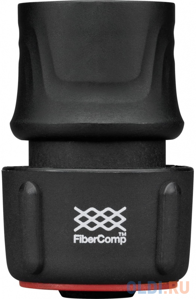 Коннектор Fiskars FiberComp Д.вх.3/4" черный/красный (1054787) - фото 2
