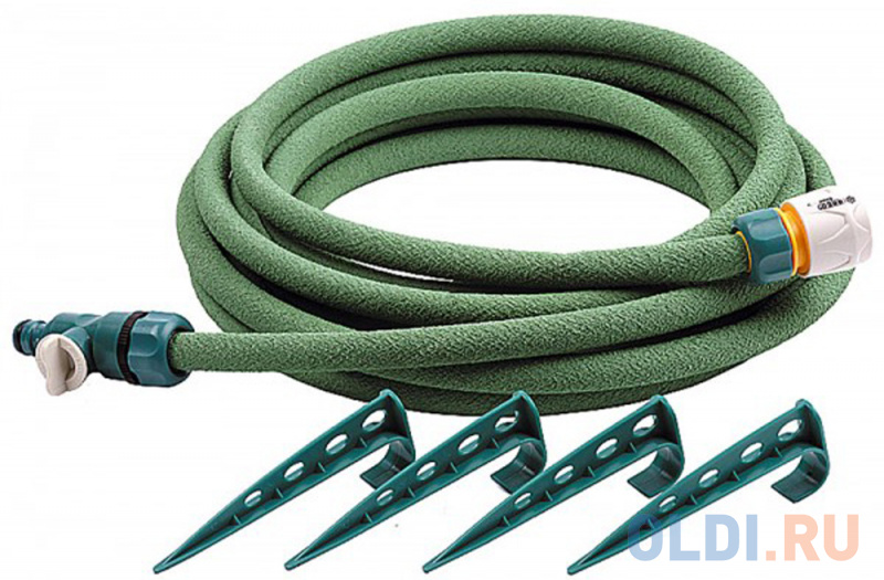 

Шланг Raco сочащийся в комплекте с коннекторами и колышками 1/2"x7.5м 4270-55925