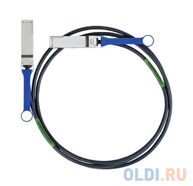 

Кабель Mellanox passive copper cable ETH 40GbE 40Gb/s QSFP 2m MC2210130-002