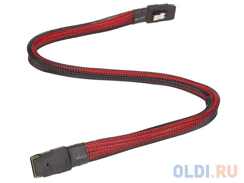 

Кабель интерфейсный SAS SFF8087(32pin) - SFF8087(32pin) 0.5м MS36-MS36-050