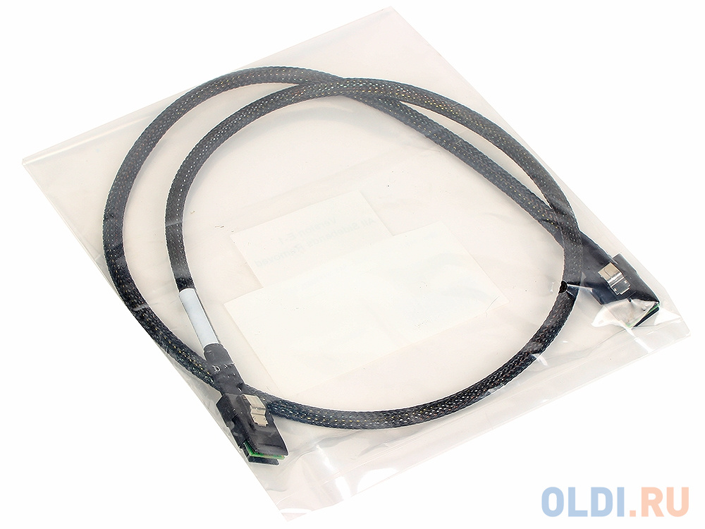 

Кабель интерфейсный SAS LSI CBL-SFF8087-10M SFF8087контроллер-SFF8087бекплейн LSI00314