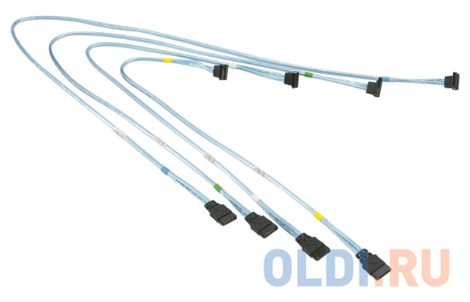 

Кабель SuperMicro CBL-0180L-01 SATA Set of 4pcs Round Straight-Right Angle 70/59/48/38cm