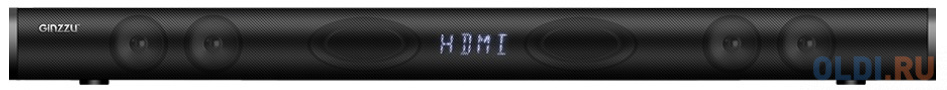 Ginzzu GM-502, Саундбар, 2x15W+30W/HDMI/RCA/Optical/BT/USB/ДУ фото