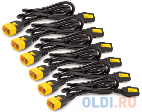 

Кабель APC Power Cord Kit Locking C13 to C14 1.2м AP8704S-WW