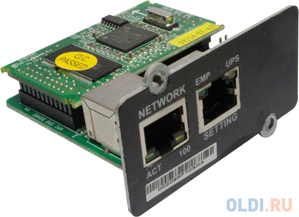 Модуль Ippon NMC SNMP II card Innova G2 для ИБП Ippon Innova G2 1001414 модуль ippon 1180662 dry contacts card innova rt33