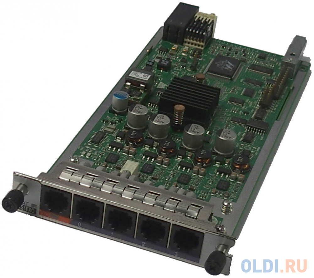 

Интерфейсная карта Huawei AR0MSVA4B1A0 (03020RMY) 4-Port FXS and 1-Port FXO Voice