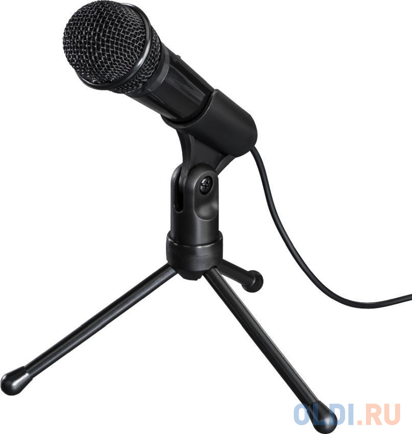 

Микрофон проводной Hama MIC-P35 Allround 2.5м черный