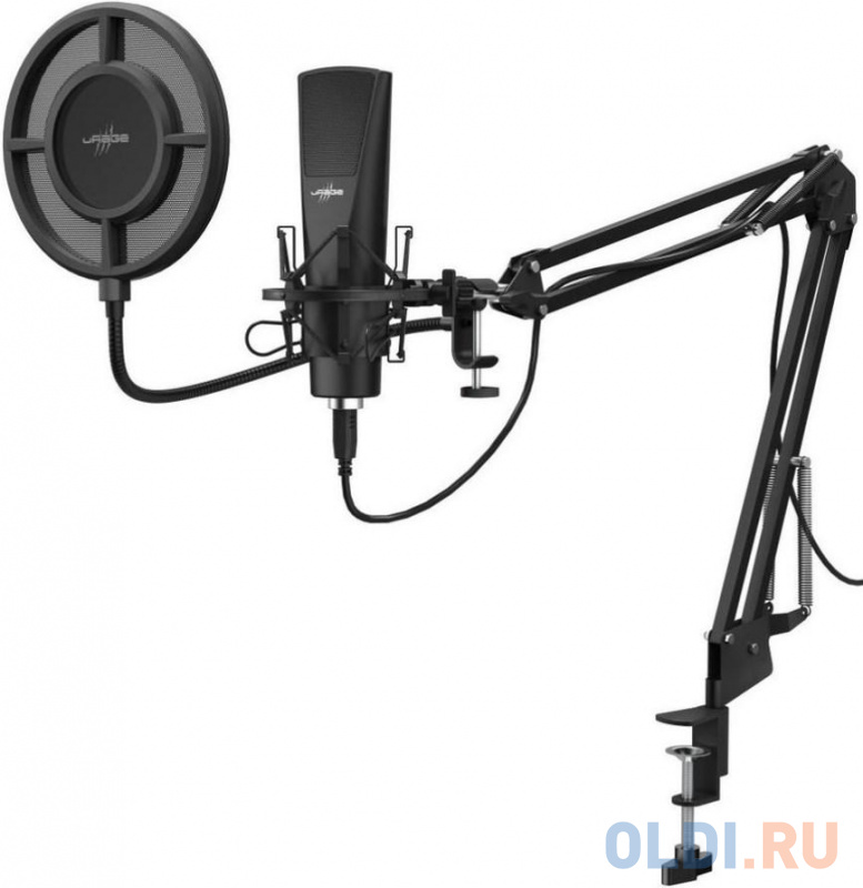 

Микрофон проводной Hama Stream 800 HD 2.5м черный