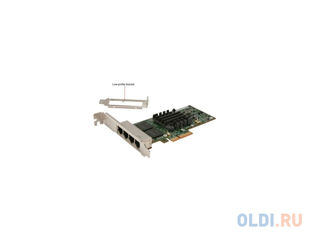 Сетевой адаптер Intel  E1G44HTBLK I340-T4 PCI Express 10/100/1000Mbps фото