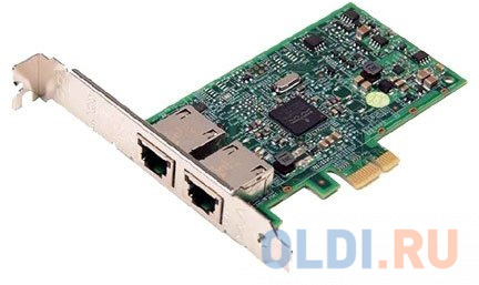 

Сетевая карта Dell Broadcom 5720 Network Adapter 540-BBGW, 2x1GbE (RJ-45), TOE and iSCSI Offload, PCIE2.0, Low Profile bracket, analog 540-11136