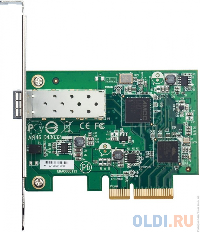 Сетевой адаптер D-LINK DXE-810S 10/100/1000/10000Mbps фото