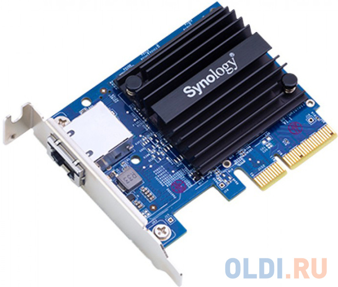 Сетевой адаптер PCIE 10GB E10G18-T1 SYNOLOGY сетевое хранилище synology rs3618xs