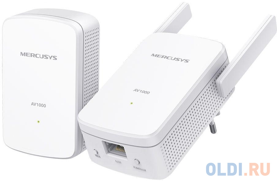 Mercusys MP510 KIT AV1000 Комплект гигабитных Wi-Fi адаптеров Powerline антенна для адаптеров intel ax210 ax200 ipex4 45cm n3v3 14 wlan combo