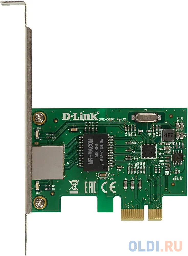 D-Link DGE-560T/20/D2A, Managed Gigabit PCI-Express NIC / 20pcs in package