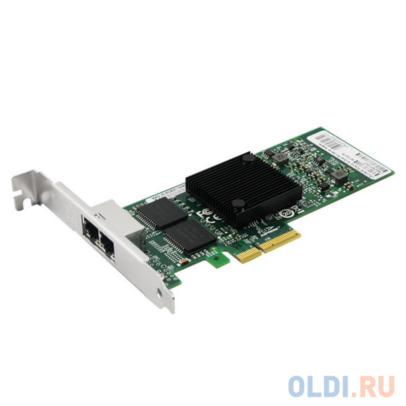 

Сетевая карта LR-Link 2 порта 10/100/1000 Base-T на чипе Intel Intel 82576, LREC9722PT, low profile full height