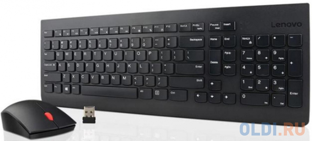 Комплект Lenovo Professional Wireless Keyboard and Mouse Combo черный USB 4X30H56821 мышь 910 004879 logitech wireless mouse m220 silent blue
