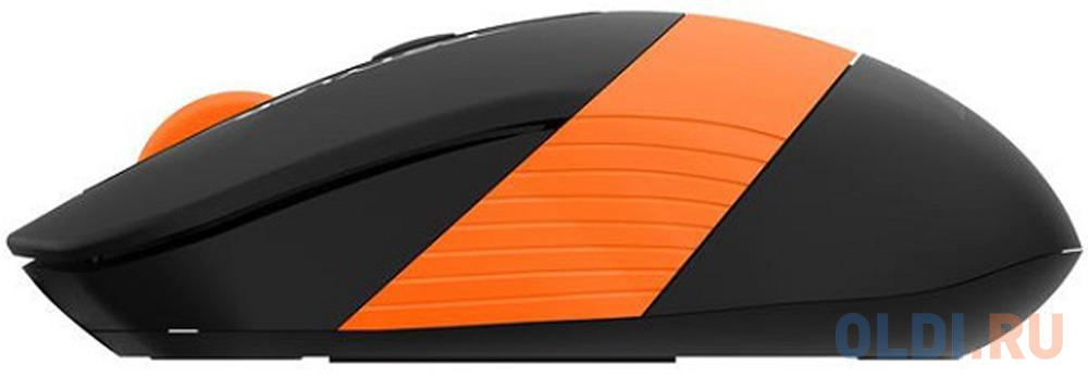 A-4Tech Клавиатура + мышь A4 Fstyler FG1010 ORANGE клав:черный/оранжевый мышь:черный/оранжевый USB беспроводная [1147574] - фото 6