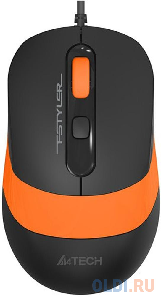 A-4Tech Клавиатура + мышь A4 Fstyler F1010 ORANGE клав:черный/оранжевый мышь:черный/оранжевый USB [1147551] - фото 4