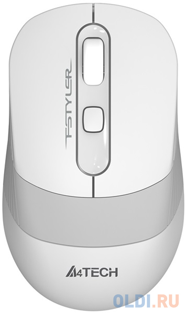 A-4Tech Клавиатура + мышь A4 Fstyler FG1010 WHITE клав:белый/серый мышь:белый/серый USB беспроводная [1147575] - фото 4