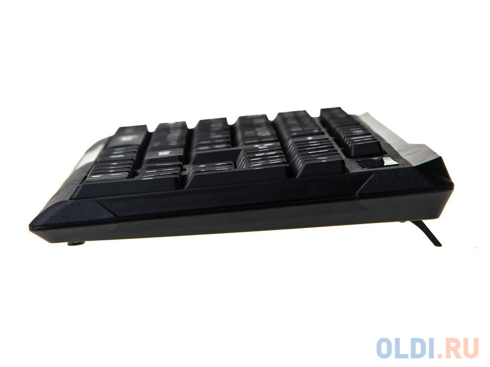 Клавиатура + мышь Oklick 230M клав:черный мышь:черный USB беспроводная фото