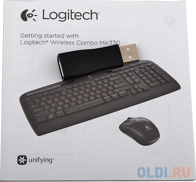 (920-003995) Клав. + Мышь Беспроводная Logitech Wireless Combo MK330 фото