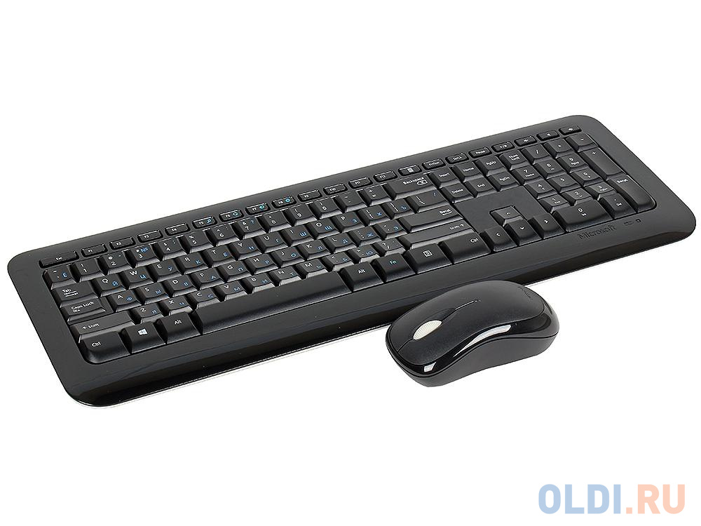 Клавиатура + мышь Microsoft 850 клав:черный мышь:черный USB беспроводная Multimedia (PY9-00012)