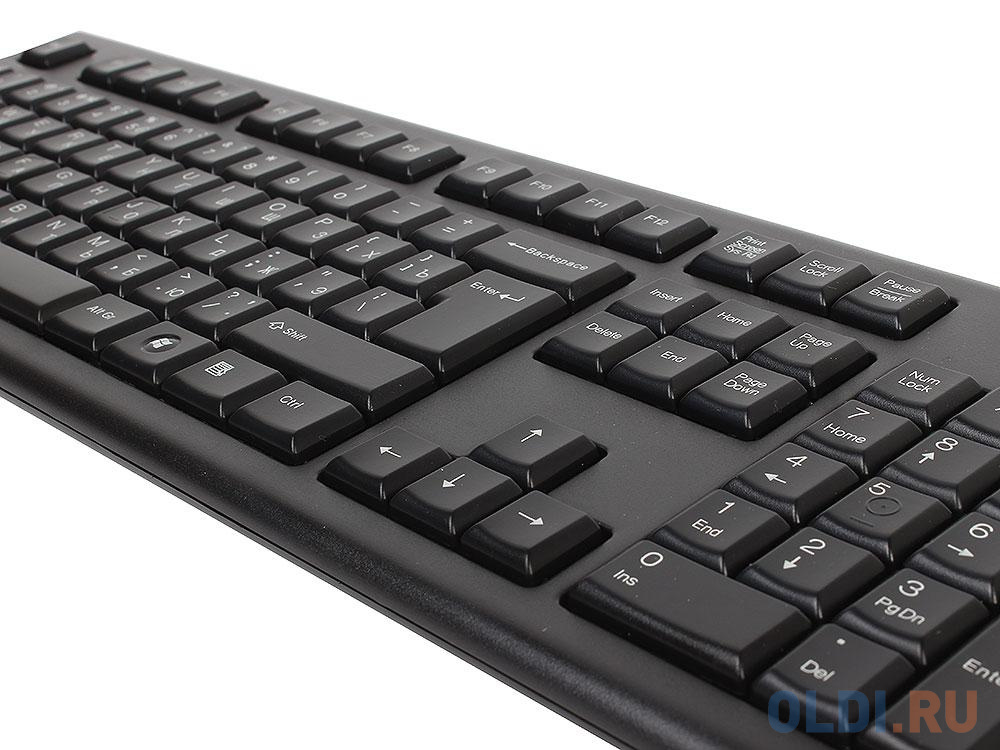 Клавиатура + мышь A4Tech KR-8520D клав:черный мышь:черный USB - фото 3