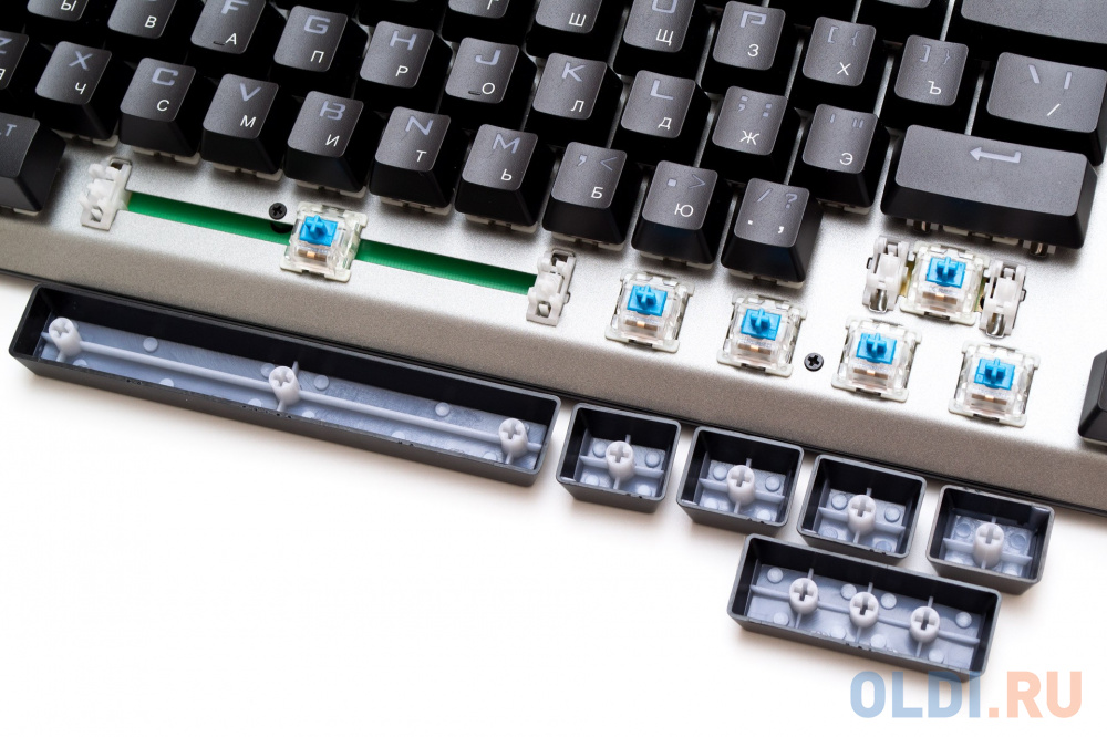 Клавиатура + мышь Acer OKR030 клав:черный мышь:черный USB беспроводная slim ZL.KBDEE.005 - фото 2