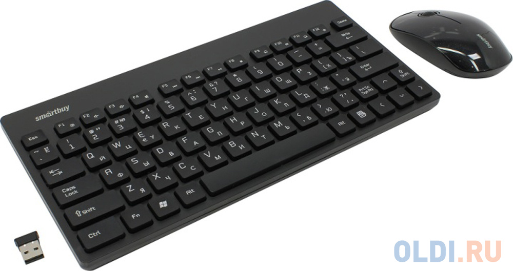 

Комплект клавиатура+мышь Smartbuy 220349AG черный [SBC-220349AG-K