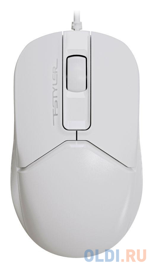 Клавиатура + мышь A4Tech Fstyler F1512 клав:белый мышь:белый USB - фото 3