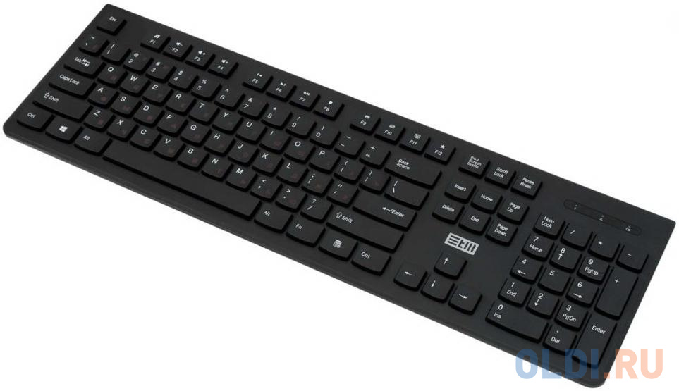 STM  Keyboard+mouse  wireless  STM 304SW  black, цвет черный, размер 445х138х24,3 мм,480 г/113х64х30 мм,84 г - фото 7