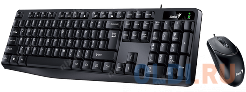 Клавиатура Genius КМ-170 Black USB 31330006403 - фото 1