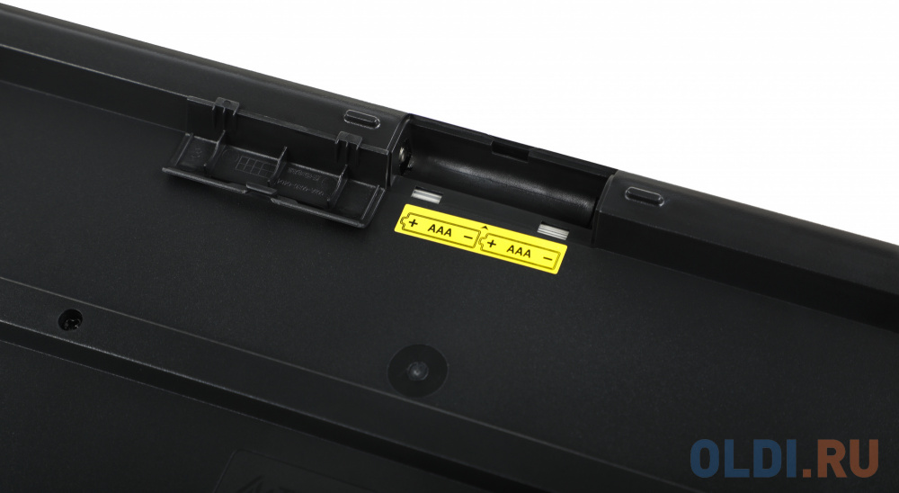 Клавиатура + мышь A4Tech 3000NS клав:черный мышь:черный USB беспроводная Multimedia - фото 10