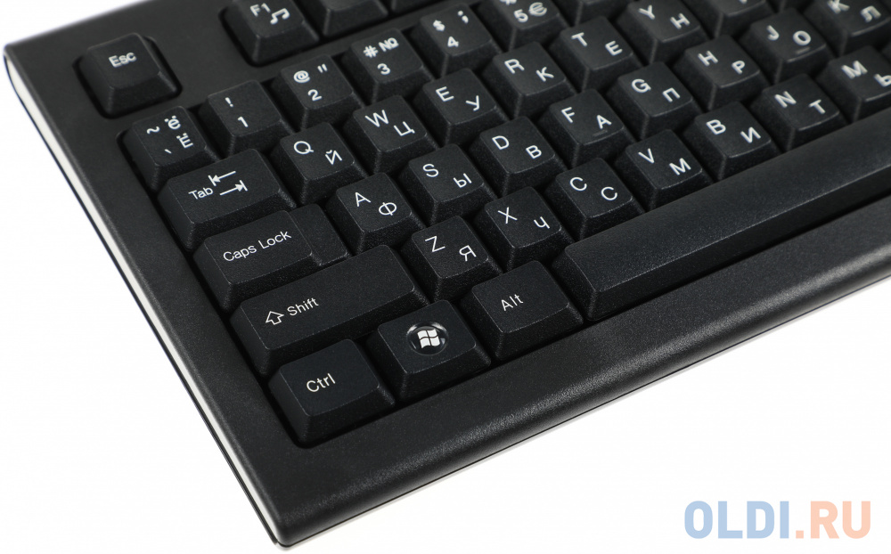 Клавиатура + мышь A4Tech 3000NS клав:черный мышь:черный USB беспроводная Multimedia - фото 5