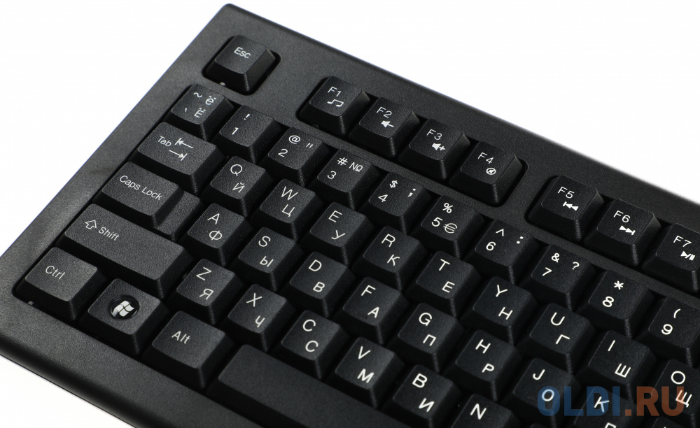 Клавиатура + мышь A4Tech 3000NS клав:черный мышь:черный USB беспроводная Multimedia - фото 7