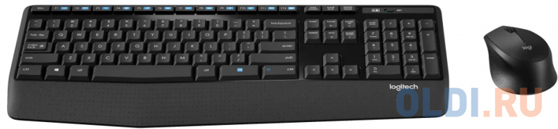 

Комплект кл-ра+мышь Logitech MK345, черный