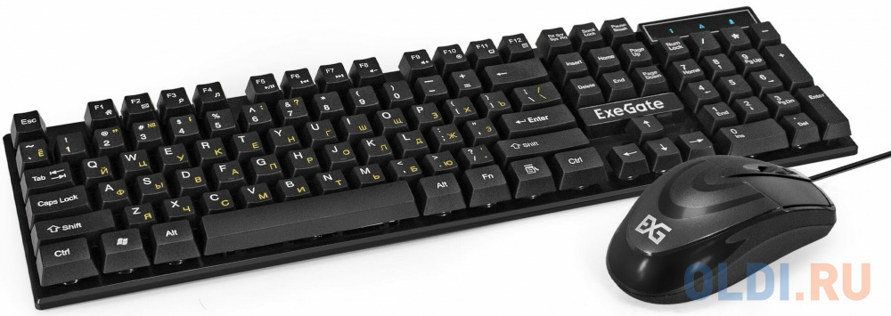 Комплект ExeGate Professional Standard Combo MK110 (клавиатура влагозащищенная 104кл. + мышь оптичес