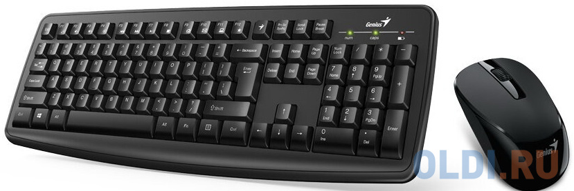Комплект беспроводной Genius Smart KM-8100 (клавиатура Smart KM-8100/K + мышь NX-7008), Black 31340004416 - фото 1