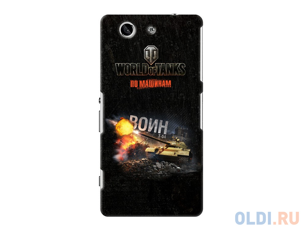 

Чехол Deppa Art Case и защитная пленка для Sony Xperia Z3 Compact, Танки_Воин,