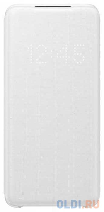 

Чехол (флип-кейс) Samsung для Samsung Galaxy S20 Smart LED View Cover белый (EF-NG980PWEGRU)