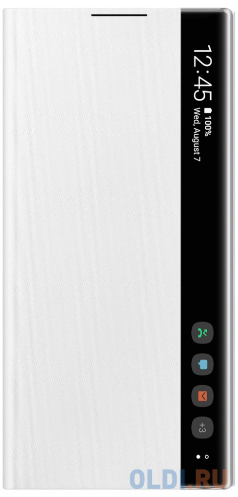 

Чехол (флип-кейс) Samsung для Samsung Galaxy Note 10 Clear View Cover белый (EF-ZN970CWEGRU