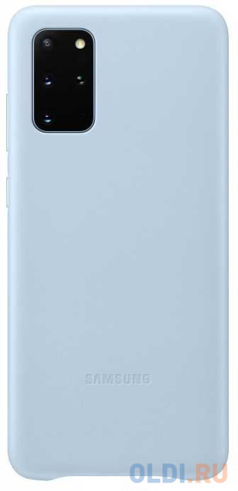 

Чехол (клип-кейс) Samsung для Samsung Galaxy S20+ Leather Cover голубой (EF-VG985LLEGRU