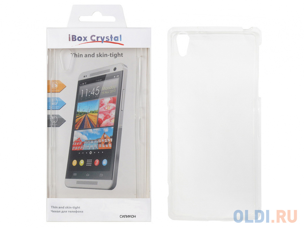 

Чехол силикон iBox Crystal для HTC Desire 320 (прозрачный)