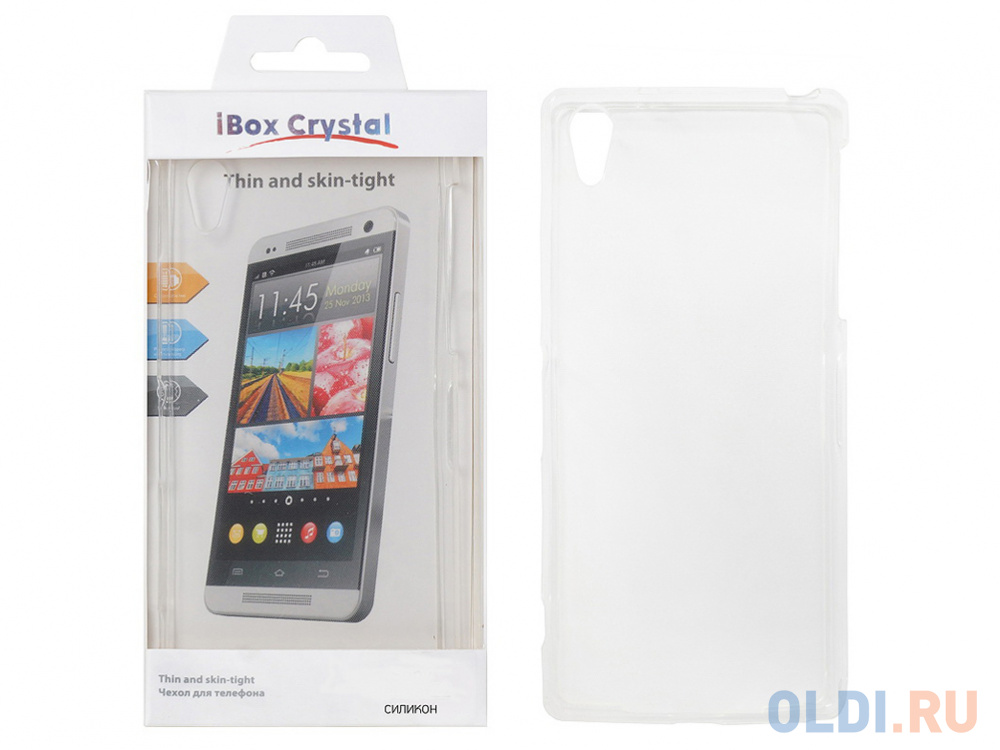 

Чехол силикон iBox Crystal для HTC Desire 516/316 (прозрачный)