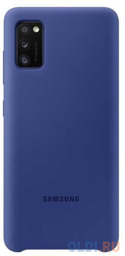 

Чехол (клип-кейс) Samsung для Samsung Galaxy A41 Silicone Cover синий (EF-PA415TLEGRU