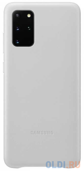 

Чехол (клип-кейс) Samsung для Samsung Galaxy S20+ Leather Cover серебристый (EF-VG985LSEGRU