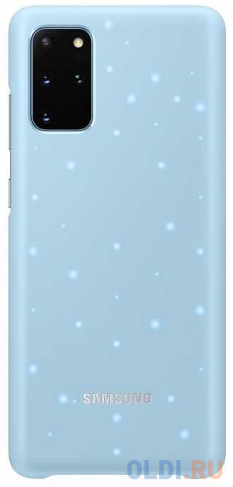 

Чехол (клип-кейс) Samsung для Samsung Galaxy S20+ Smart LED Cover голубой (EF-KG985CLEGRU