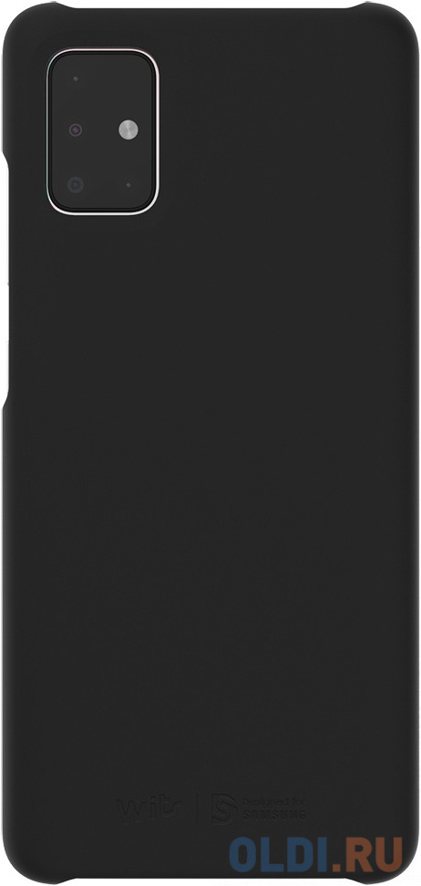 

Чехол (клип-кейс) Samsung для Samsung Galaxy A51 WITS Premium Hard Case черный (GP-FPA515WSABR
