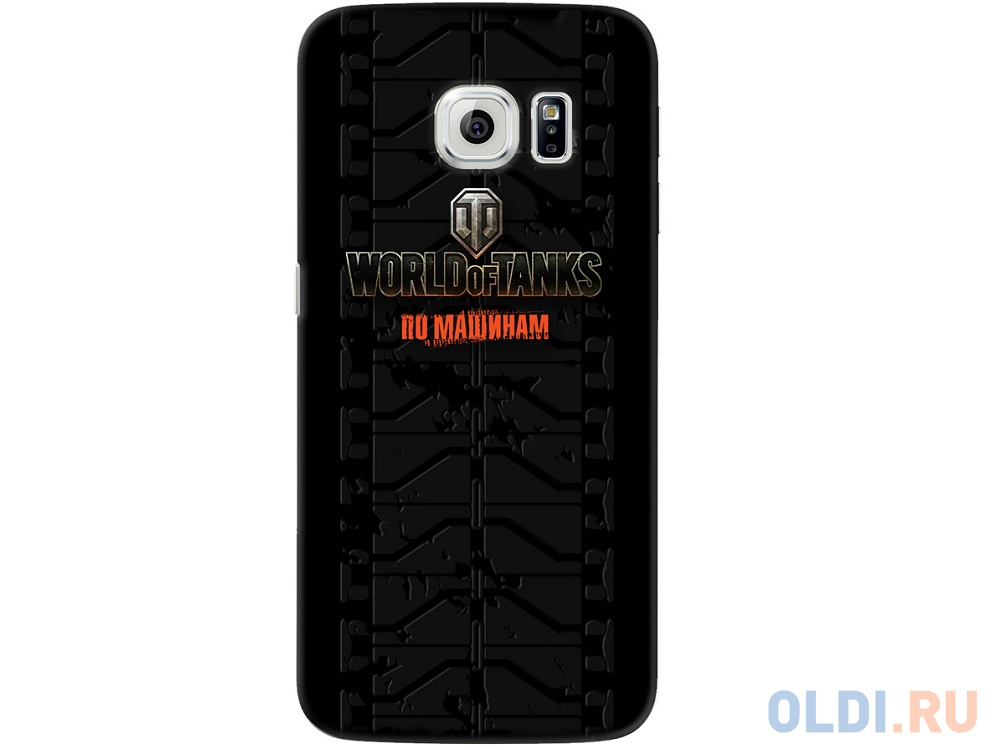 

Чехол Deppa Art Case и защитная пленка для Samsung Galaxy S6 edge, Танки_Протектор,