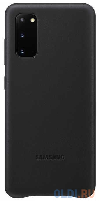 

Чехол (клип-кейс) Samsung для Samsung Galaxy S20 Leather Cover черный (EF-VG980LBEGRU